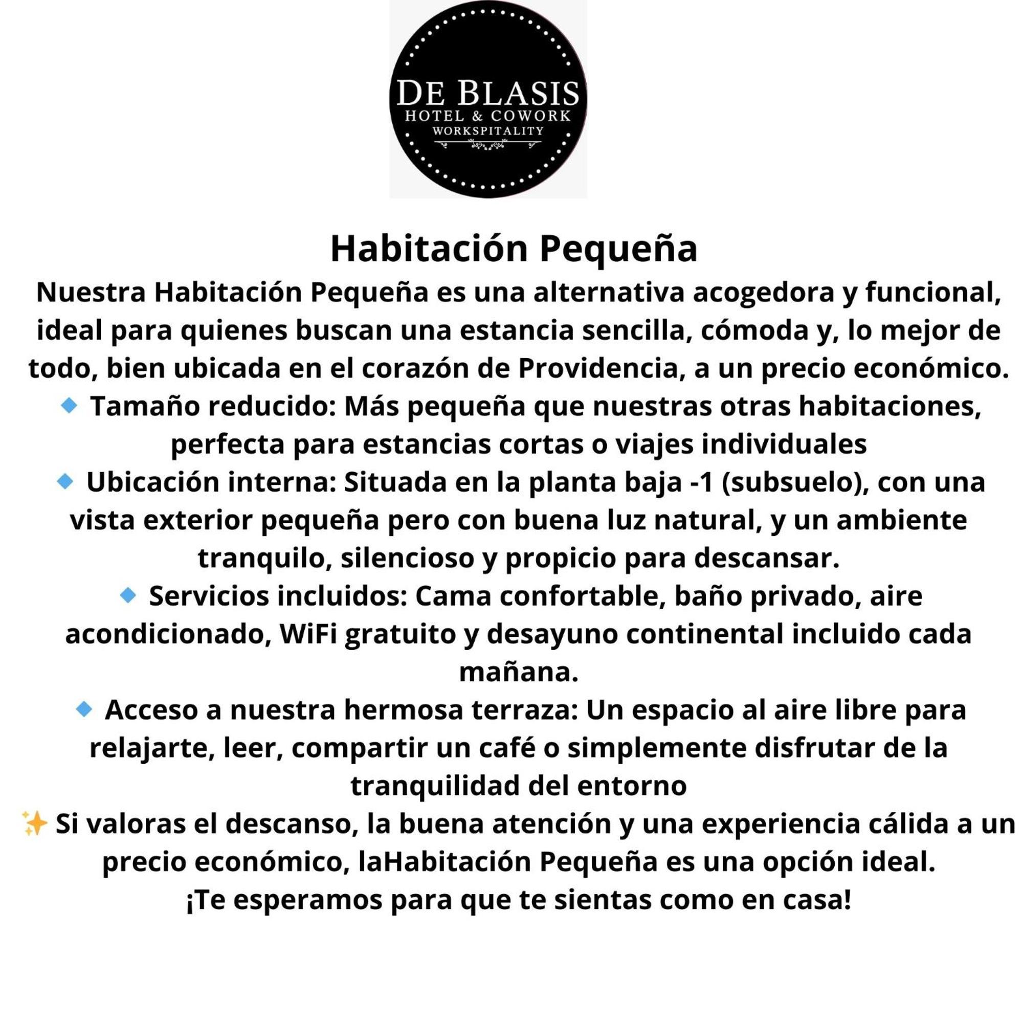 Hotel De Blasis Santiago Szoba fotó