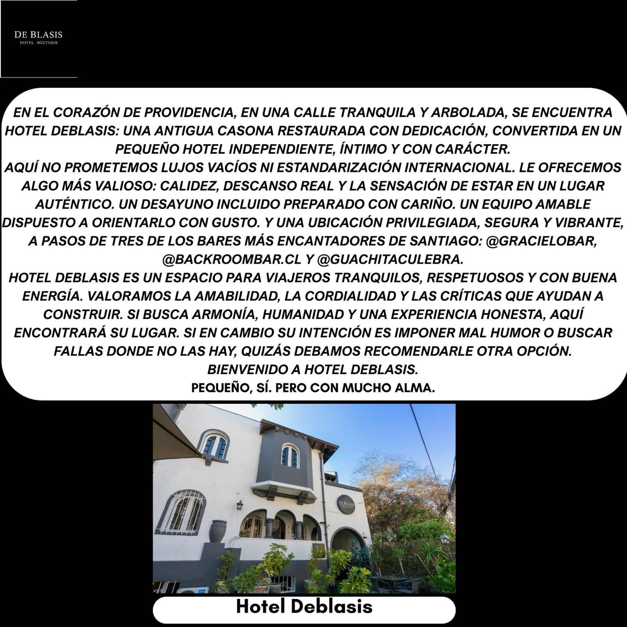 Hotel De Blasis Santiago Kültér fotó
